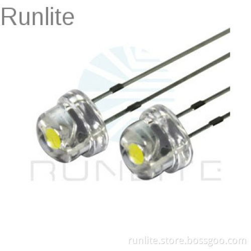 Zero decay straw hat LED Diode(Warm White)